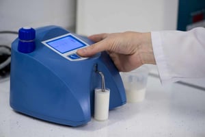 Milk testing machine