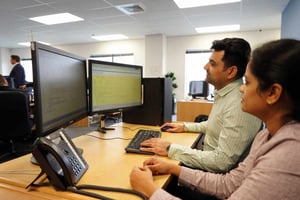 Training staff